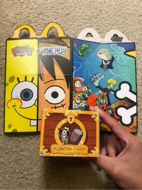 McDonald’s SpongeBob X One Piece - Ussopp / Plankton